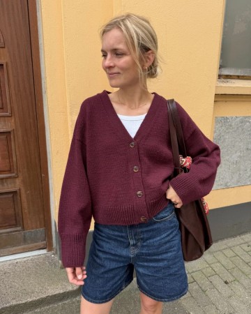 PetiteKnit Scarlet Cardigan DoubleSunday