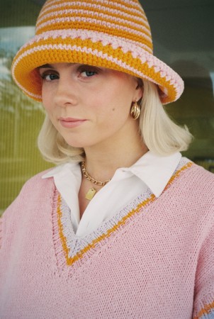 Skappel x Ida Broen Frisk Design 1 Stjerna Vest OPPSKRIFT