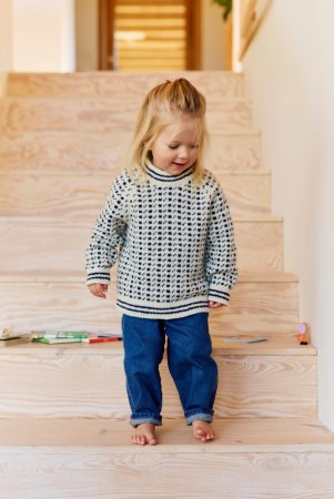 489 Islender barn Ovenfra og ned (oppskrift) papir