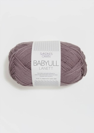 Sandnes Garn Babyull Lanett Dus Lilla 4331