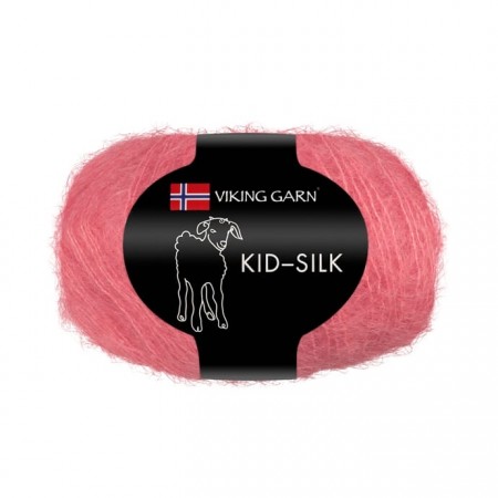 Viking Garn Kidsilk 352 Korall