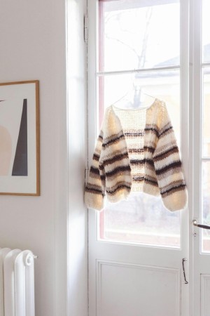 Wildflower chunky raglan jakke Fnugg BM03-11