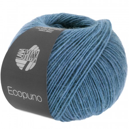 Lana Grossa Eco Puno mørk blå 076