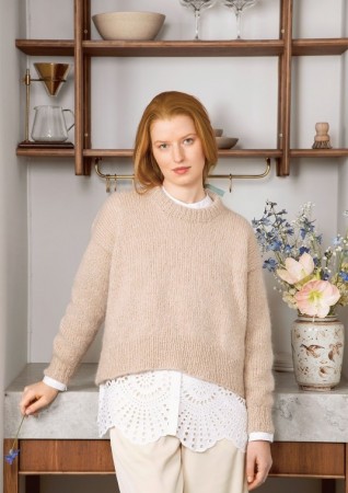 2102-9 MIA genser KOS og Tynn Silk Mohair 