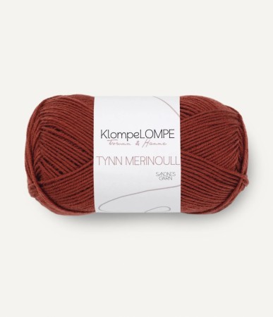 KLOMPELOMPE TYNN MERINOULL RUST 3355