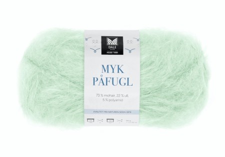Myk Påfugl 7949 Mintgrønn