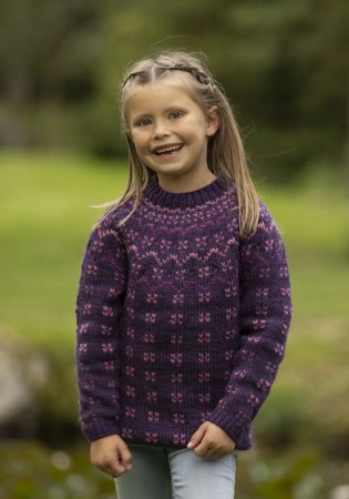 2332-8b Heikegenser Lilla Viking Wool 