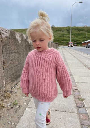 September Sweater Junior Oppskrift PetiteKnit