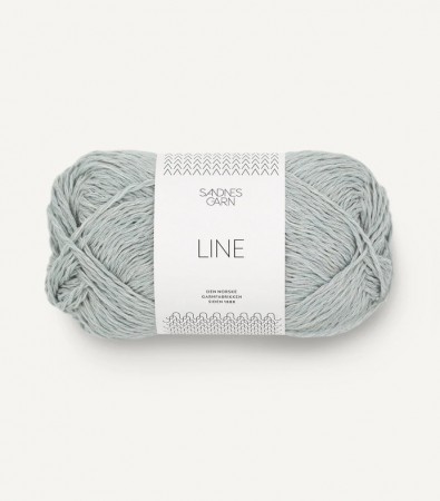 LINE STØVET LYS BLÅ 7521