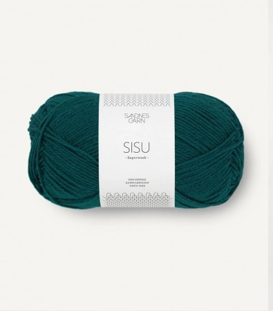 Sandnes Garn SISU DYP PETROL 7272