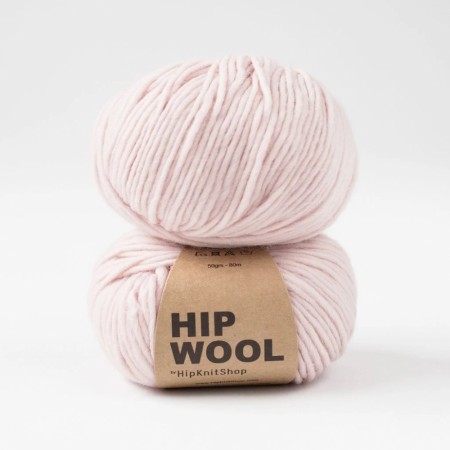 Hip Wool Dusty Candyfloss Pink
