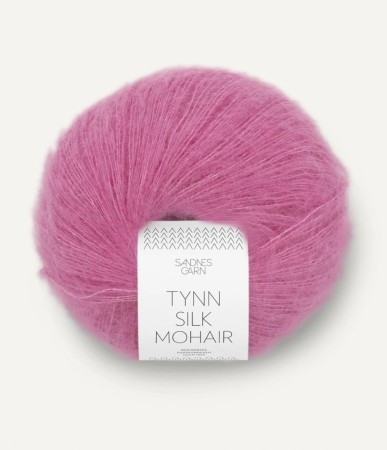 Sandnes Garn TYNN SILK MOHAIR SHOCKING PINK 4626