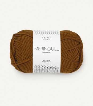 Sandnes Garn MERINOULL GYLLENBRUN 2564