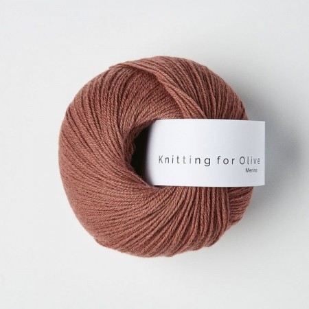 Knitting for Olive Merino - Blommerosa / Plum Rose