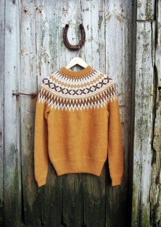 DG409-11 Rallargenser | Currygul | Alpakka Forte | Dale Garn
