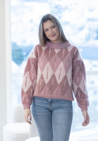 2305-6 Diamonds genser Alpaca Bris 