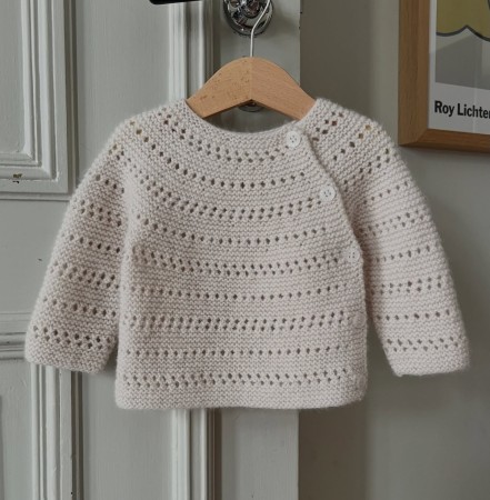 Indiblomst Vibes omslagsjakke Mini 24m/10cm (oppskrift) papir