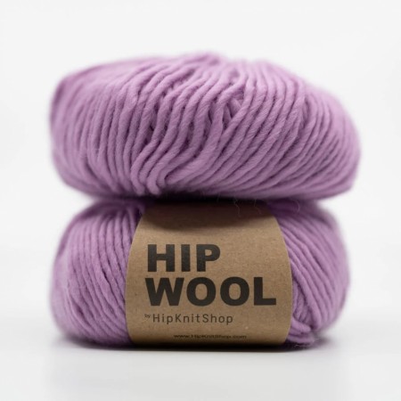 Hip Wool Spin around violet