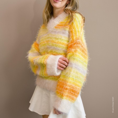 Fuzzy Mista V-neck Basta Mista GUL