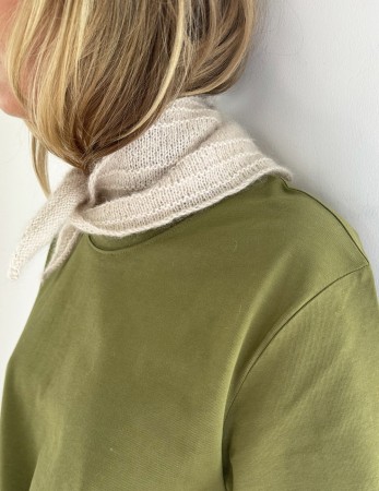 LeKnit Scala Scarf Tynn Silk Mohair og Alpakka Følgetråd marspian