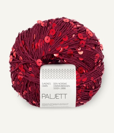  Paljett Berry Glow 4370