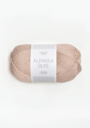 Sandnes Garn Alpakka Silke Lys beige 3021