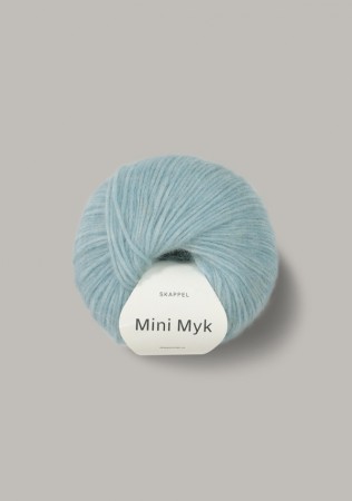 Mini Myk 406 Støvet turkis