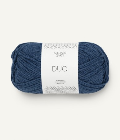 Sandnes Garn DUO Blå melert 5864