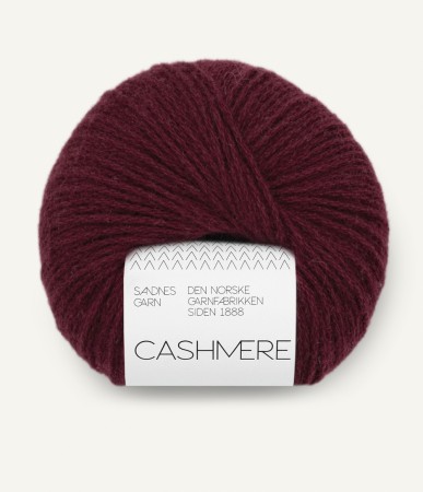 Sandnes Garn Cashmere Burgundy 4372