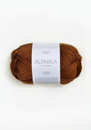 Sandnes Garn Alpakka Gyllenbrun 2564