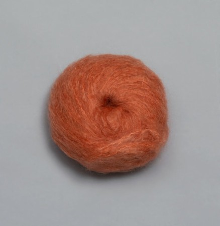 Tjukk Mohair Dus valmue - 189