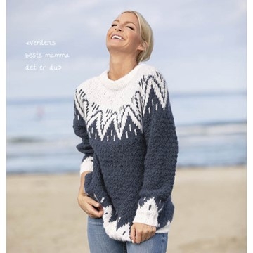 1923-5 Mamma-genser | Alpaca Bris | Oppskrift