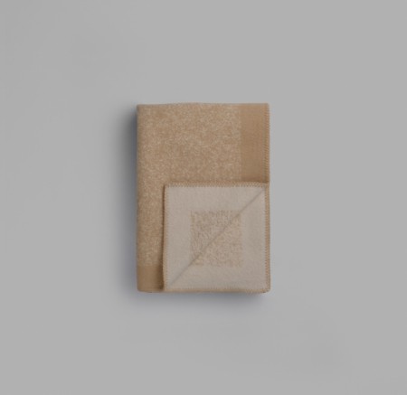Røros Tweed Mineral pledd Sand 5851