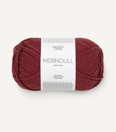 Sandnes Garn MERINOULL MØRK MURSTEIN 4254