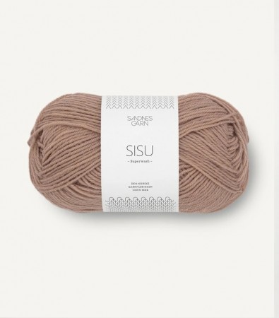 Sandnes Garn SISU BRUNMELERT 2572