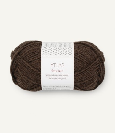 PetiteKnit Atlas Coffee melange 2381