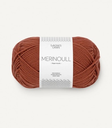 Sandnes Garn MERINOULL RUST 3345