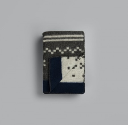 Setesdal GRÅ pledd | Røros Tweed