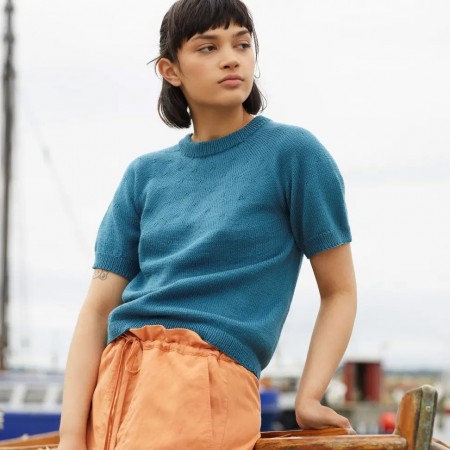 411-4 Skimre Tee Pandora Petrol Strikkepakke