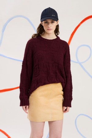 Mega Mood sweater dame (oppskrift) papir