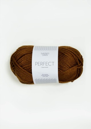 SANDNES GARN PERFECT GYLLENBRUN 2564