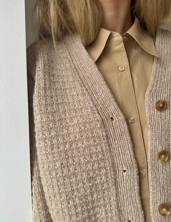 LeKnit Caia Cardigan (oppskrift) papir