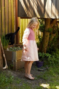 388-3 Blingvest Oppskrift Rauma Garn
