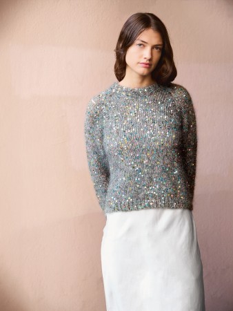 25-6 Rookie Sweater Paljett (oppskrift)