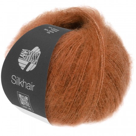 Lana Grossa Silk hair rust 181