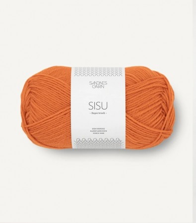 Sandnes Garn SISU ORANSJE 3326
