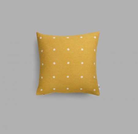 Røros Tweed Pastille Pute Sun yellow