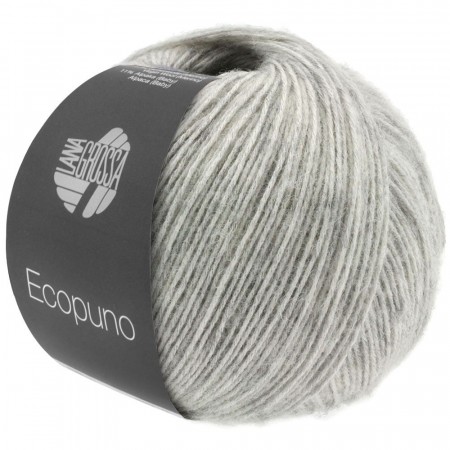 Lana Grossa - Ecopuno 014 Lys grå