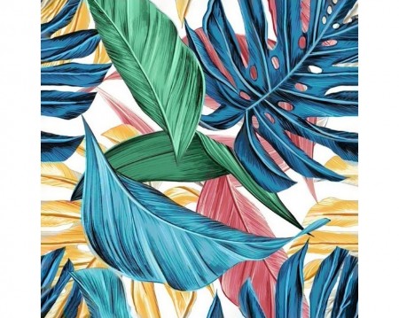 Tropical leaves DE7101 Diamond Painting