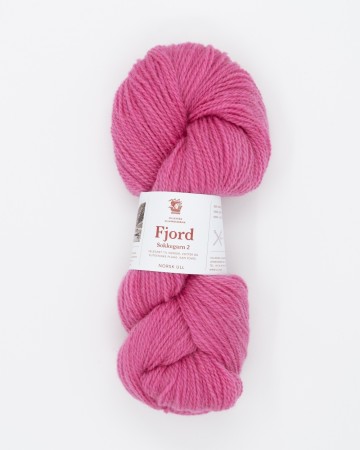 Fjord sokkegarn 2, rosa 572